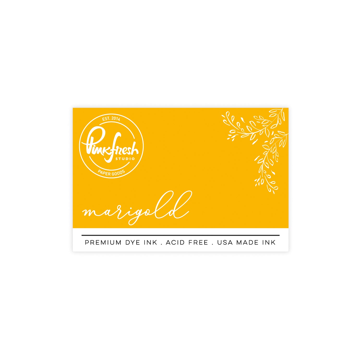 Premium Dye Ink Pad : Marigold