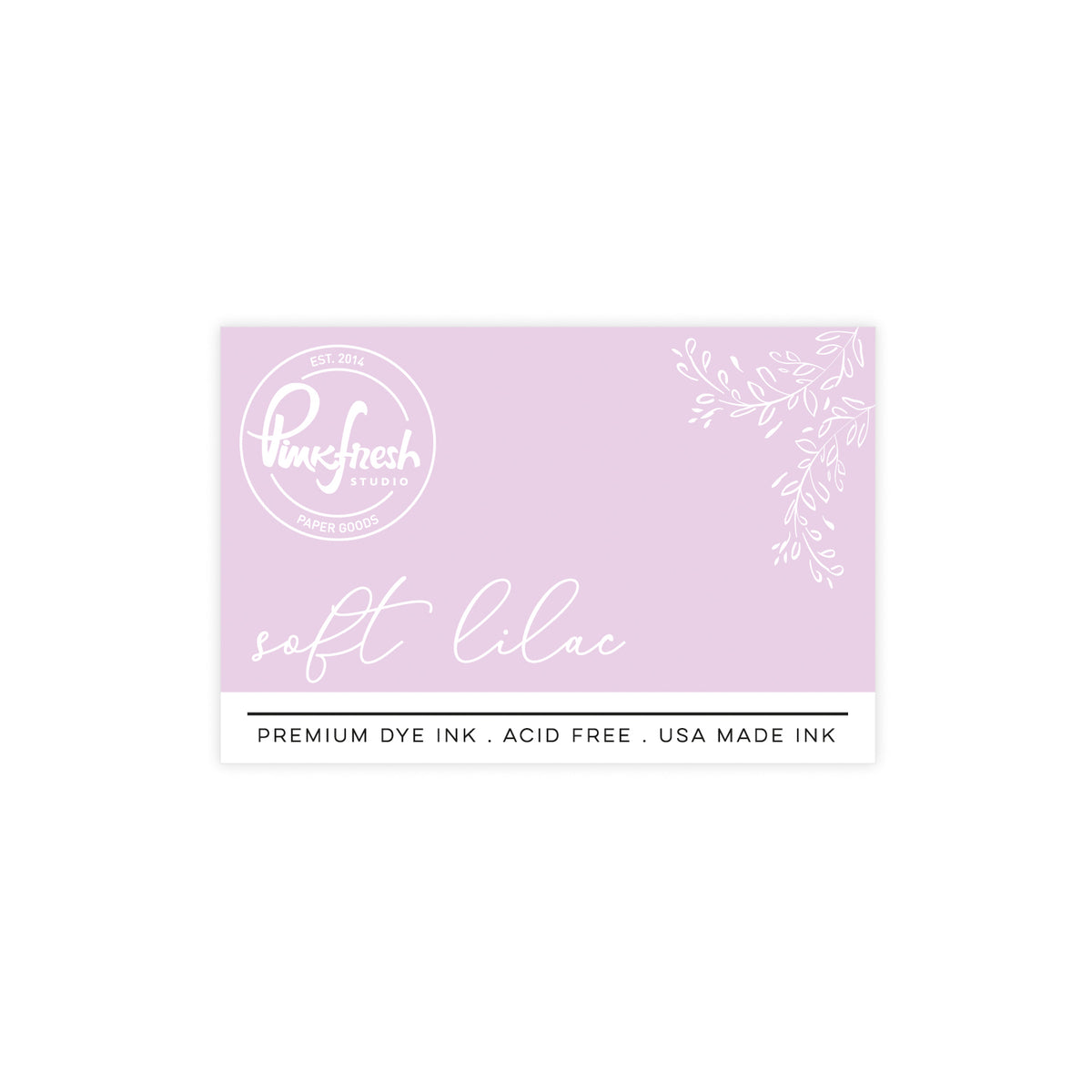 Premium Dye Ink Pad : Soft Lilac