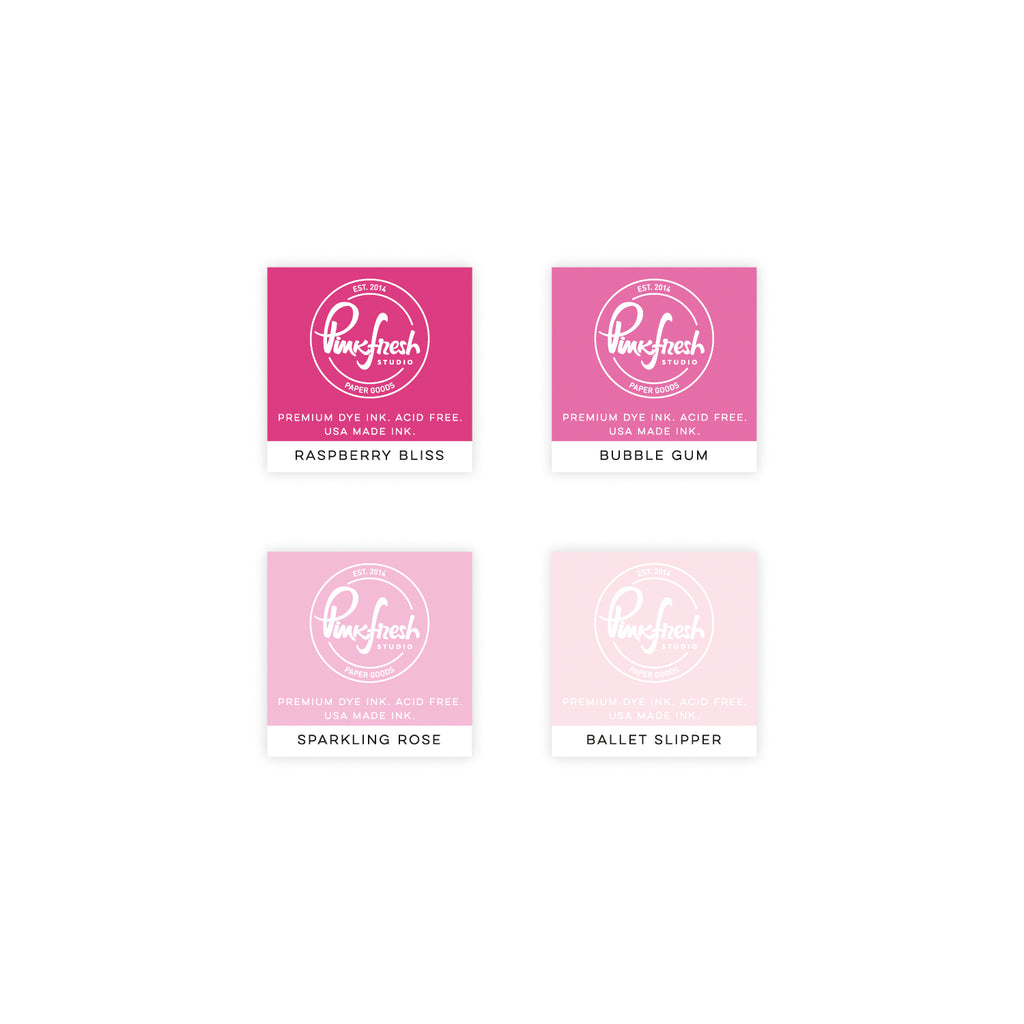 Premium dye ink cube pack : Fairy dust – Pinkfresh Studio