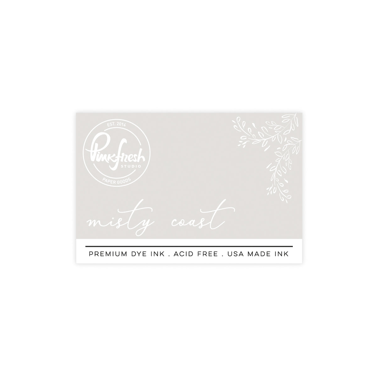 Premium Dye Ink Pad : Misty Coast