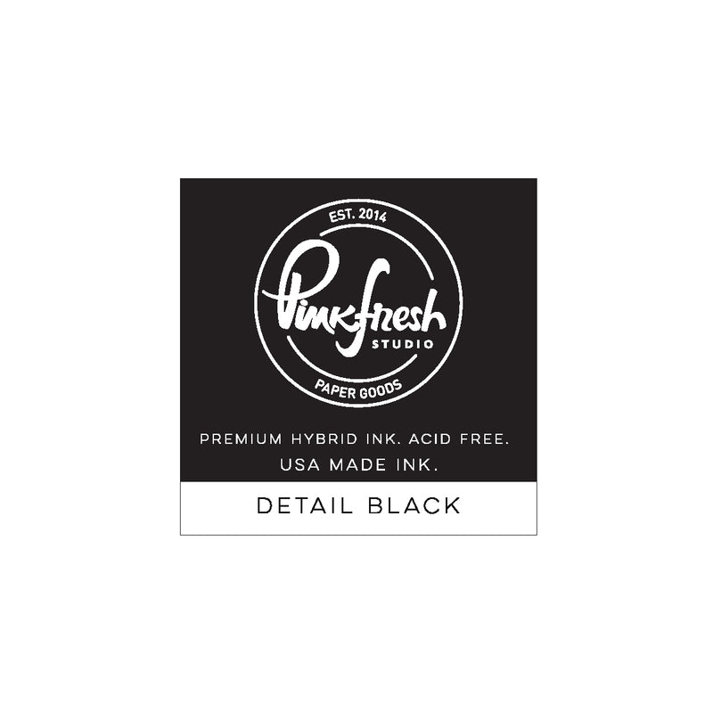 Premium Hybrid ink cube : Detail Black