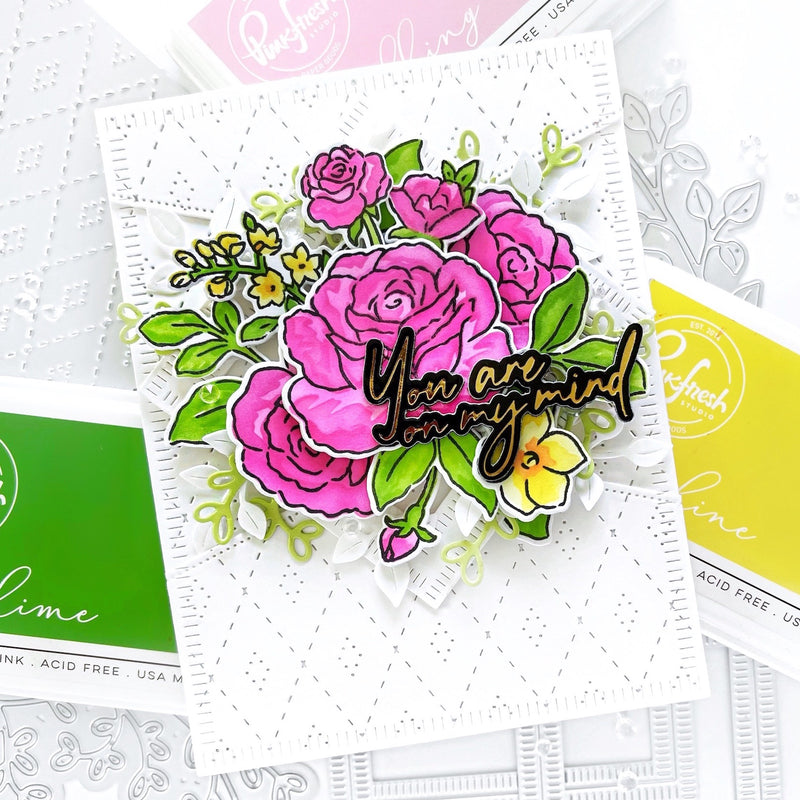 Grant Yourself Grace layering stencil