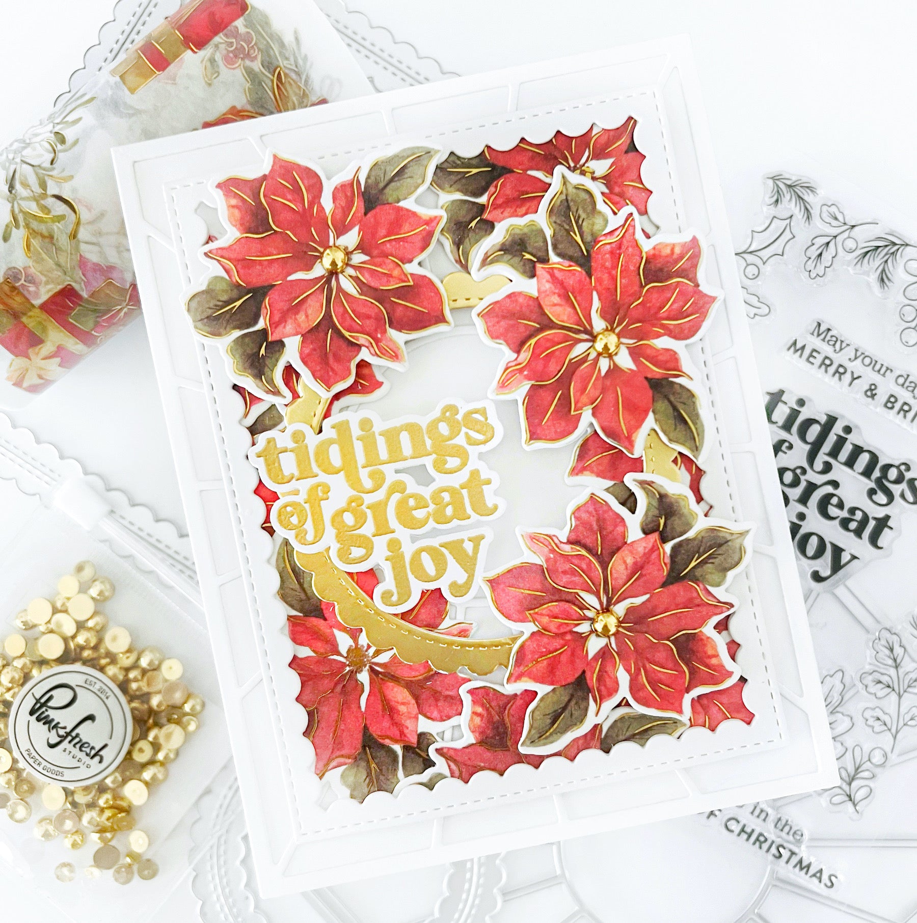 Essentials Stitched Scallop Circle die set – Pinkfresh Studio