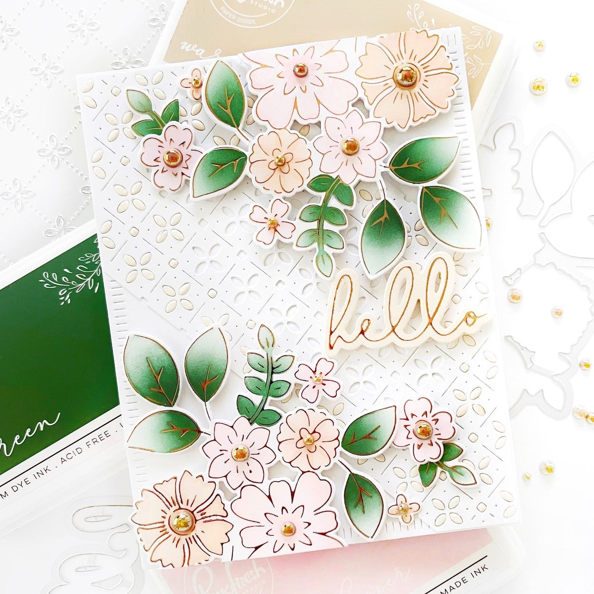 Essentials: Blanket Stitched Rectangle die set – Pinkfresh