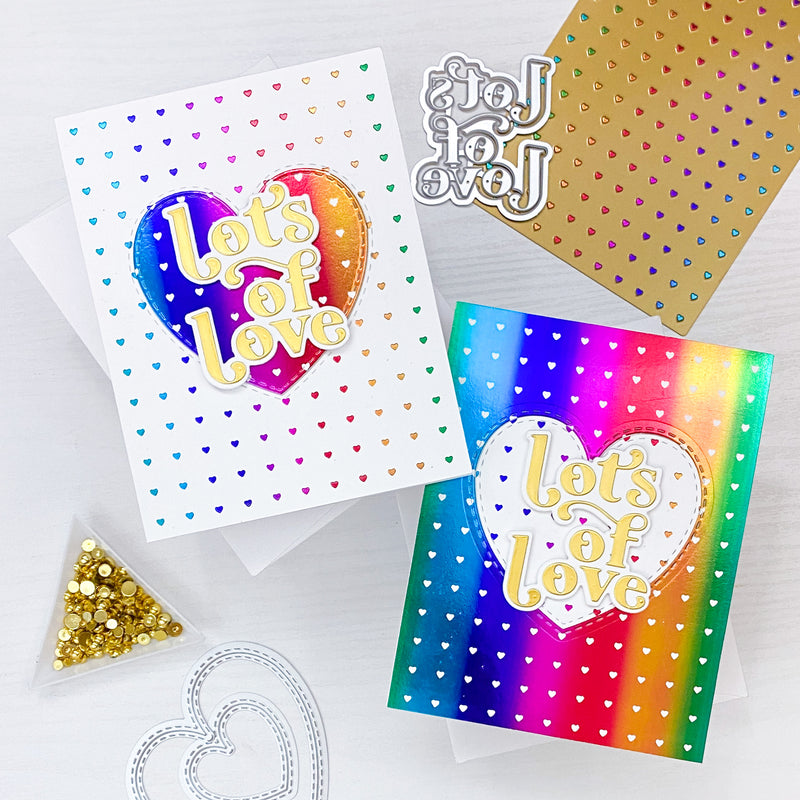 Solid Hot Foil Plate