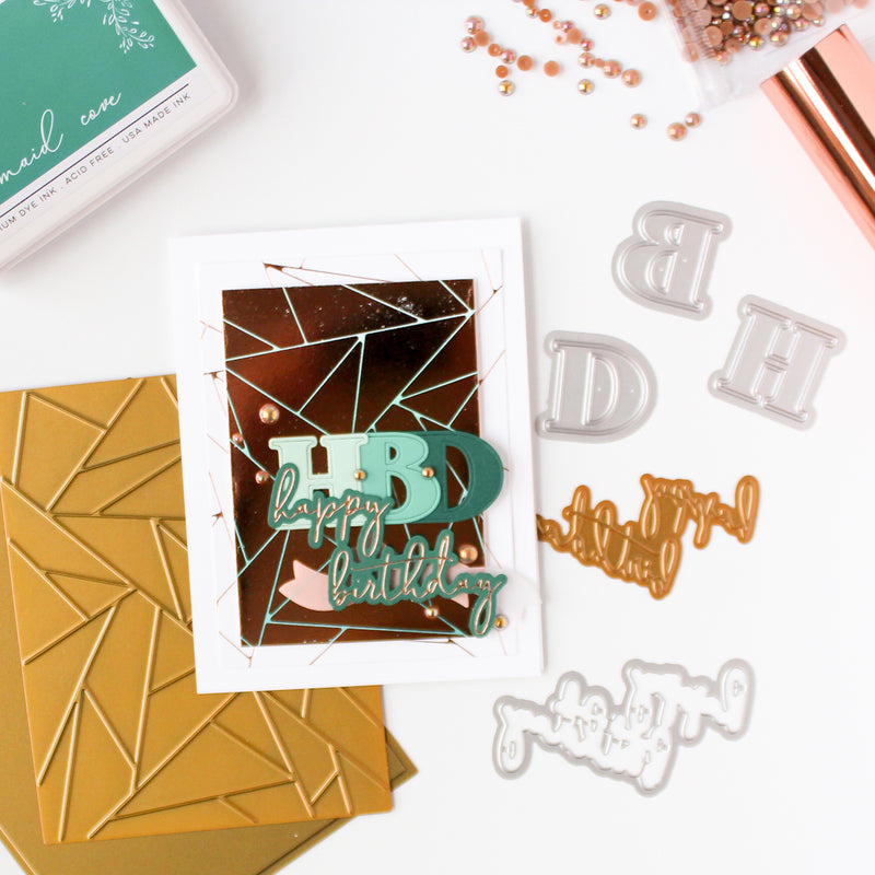 Solid Hot Foil Plate