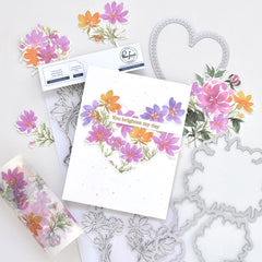 Whimsical Blooms washi