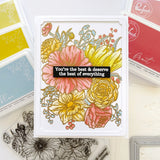 Best of Everything Floral layering stencil set