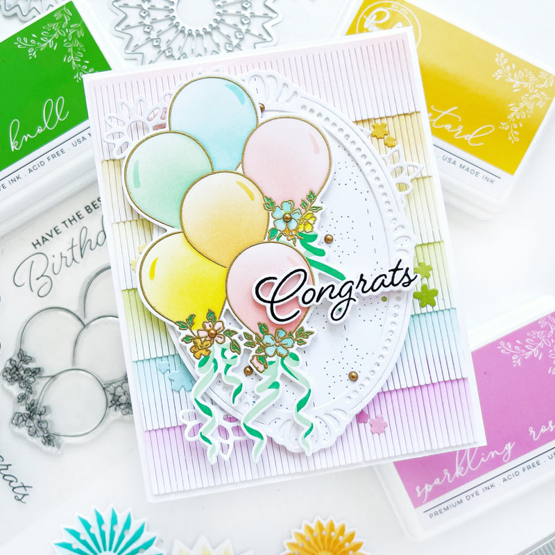 Ribbons & Balloons stamp