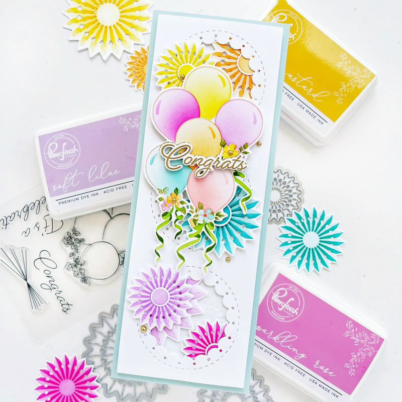 Ribbons & Balloons stamp
