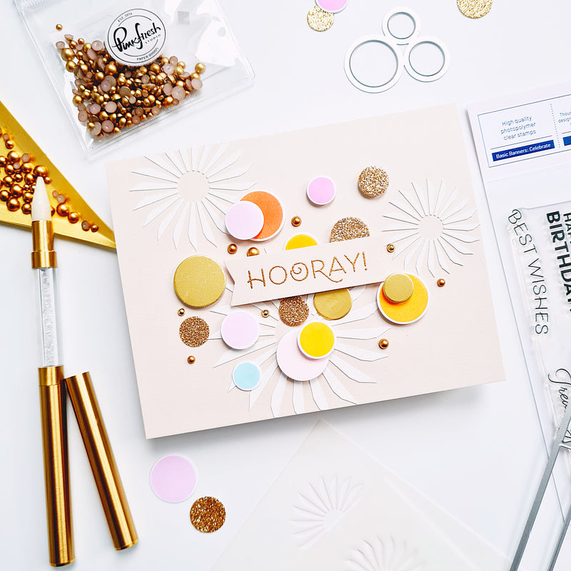 Basic Banners: Celebrate stamp