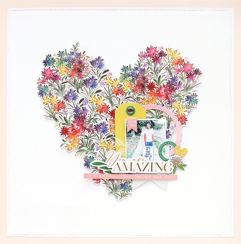 Rainbow Daisies washi