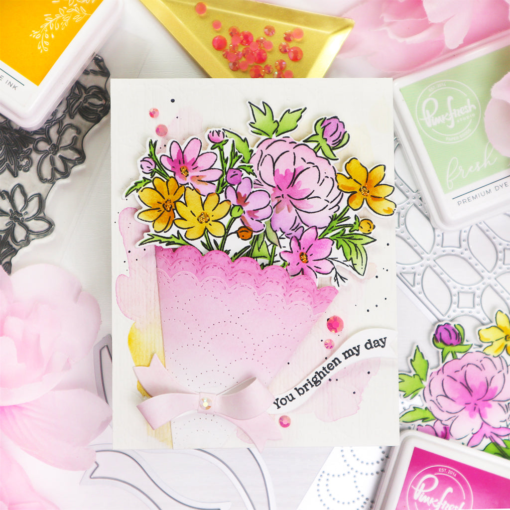 Whimsical Blooms stamp