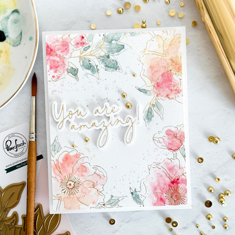 Wonderful in Every Way hot foil
