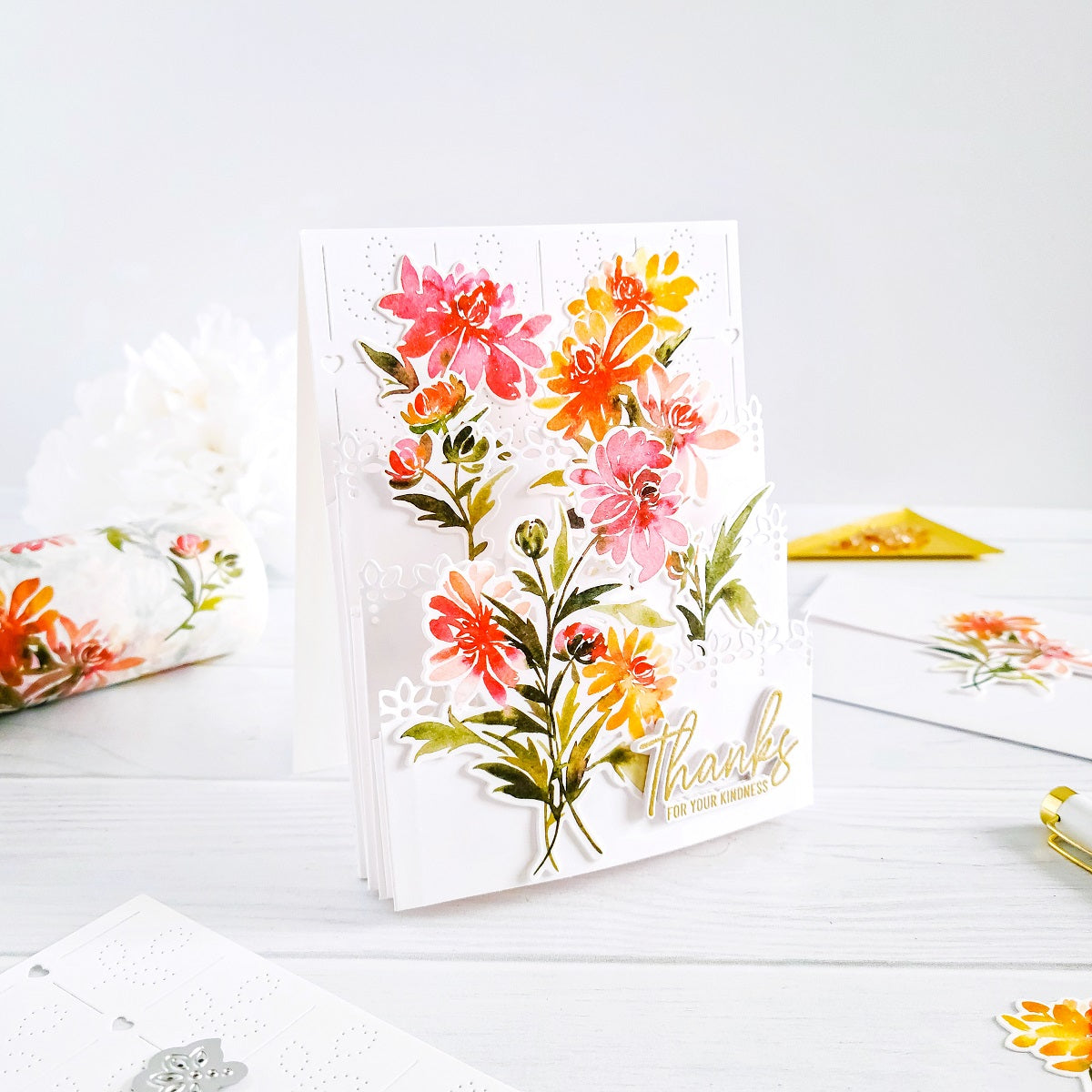 Tulip Love Coverplate die – Pinkfresh Studio