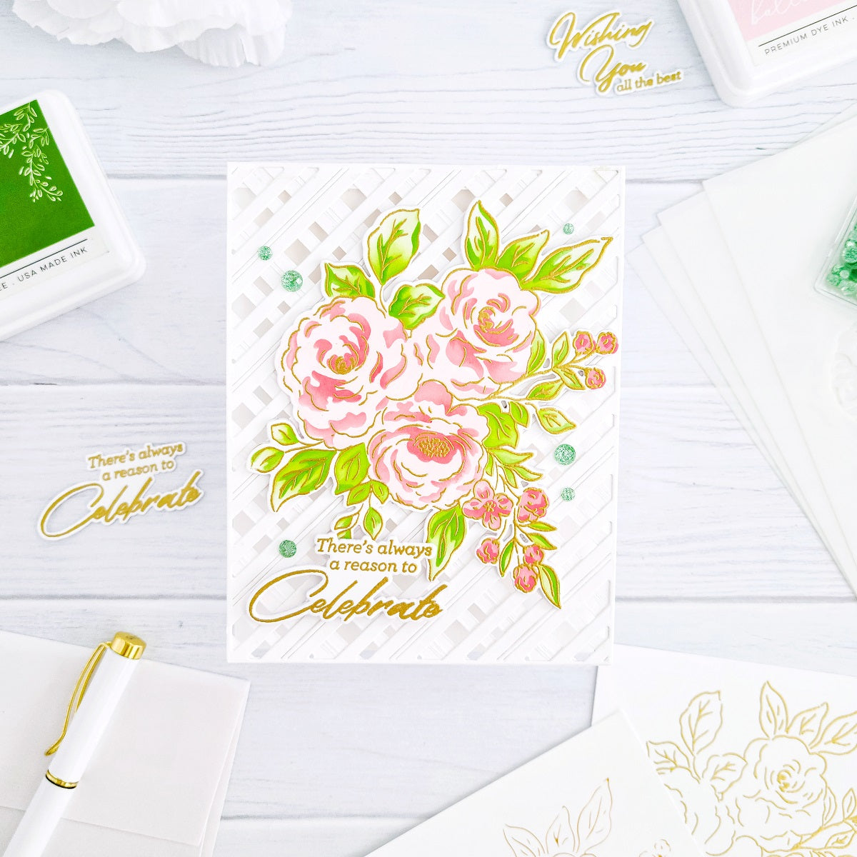Floral Trio stamp