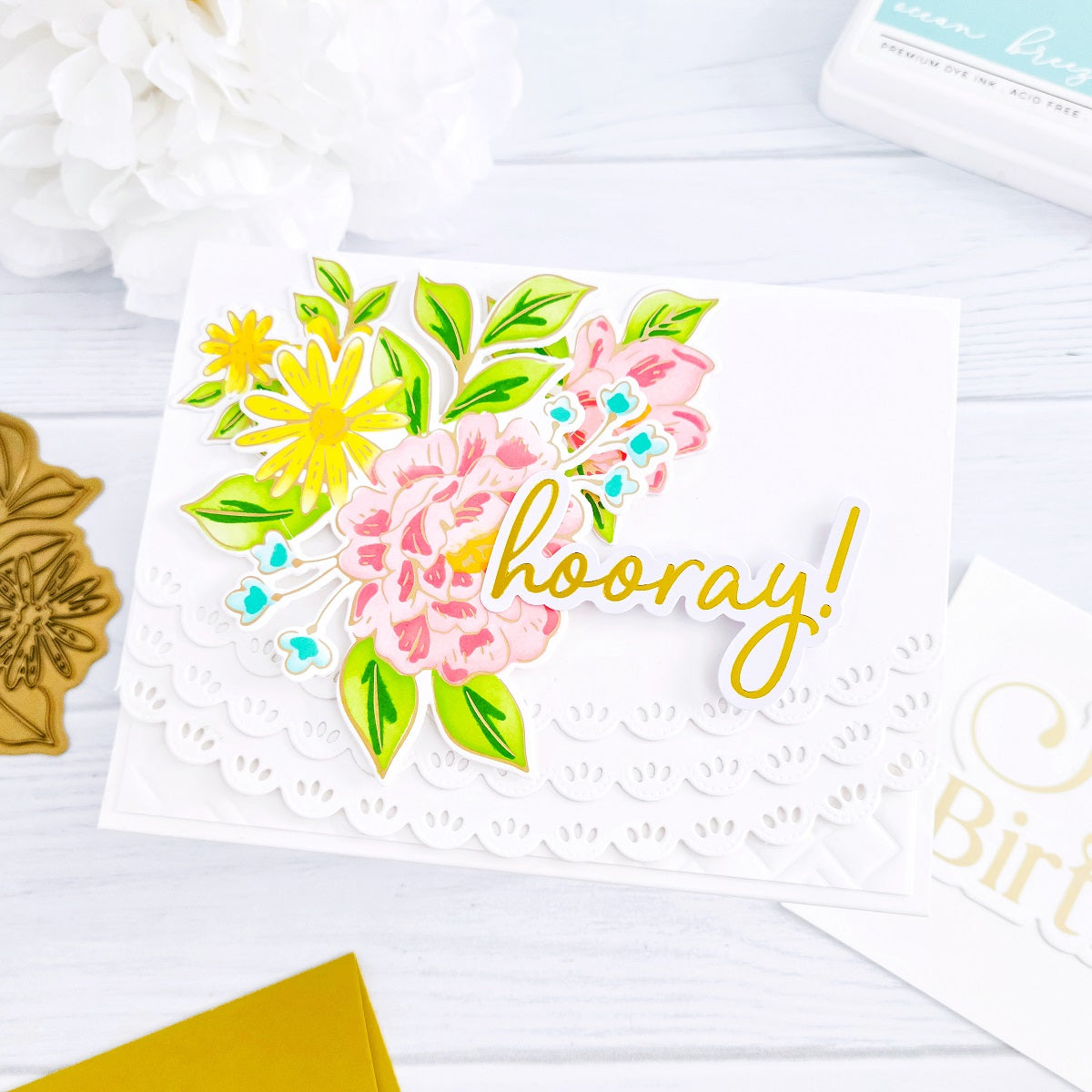 Dreamy Florals stencil