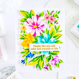 Painted Daisies layering stencil