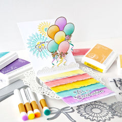 Ribbons & Balloons stamp