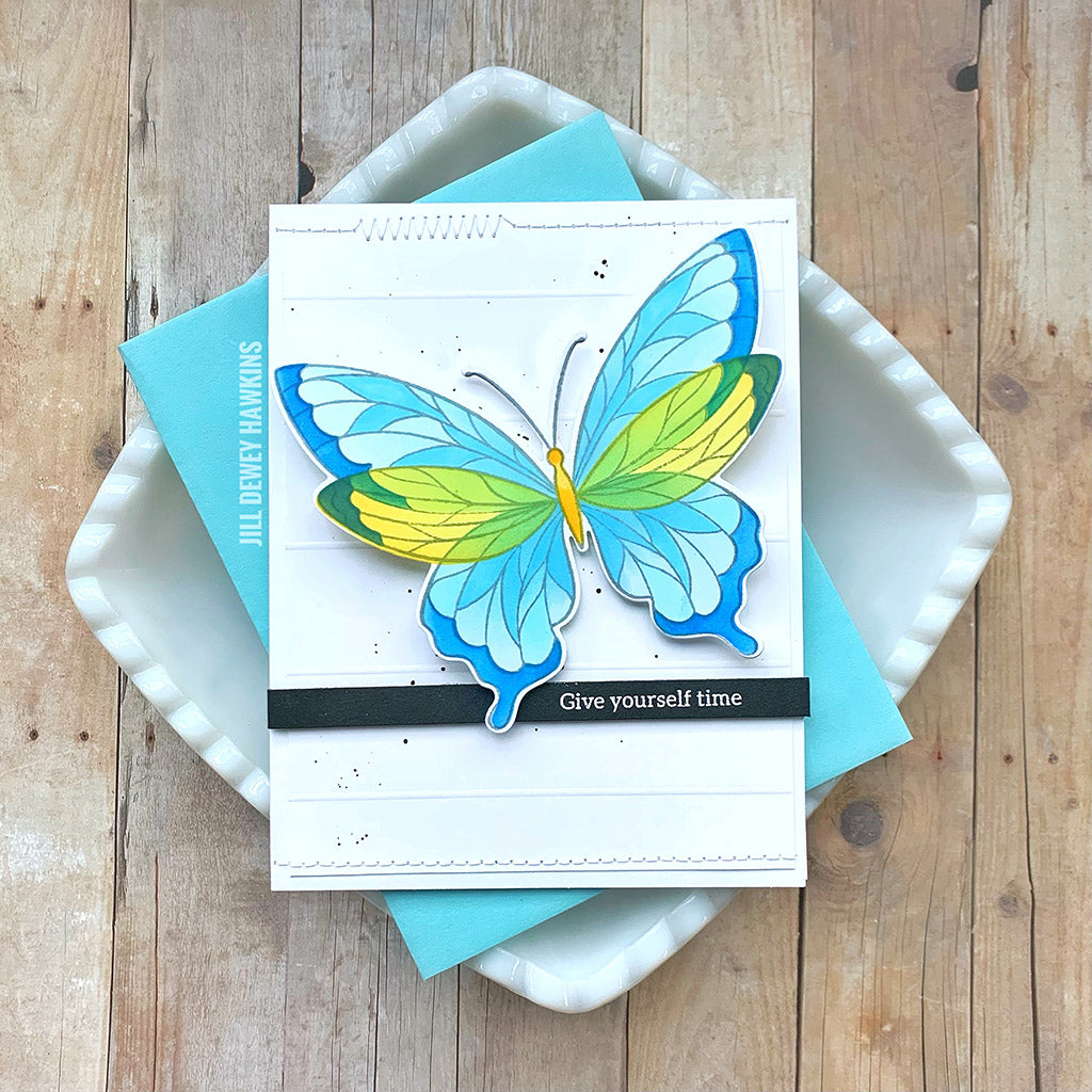 Butterflies stamp set