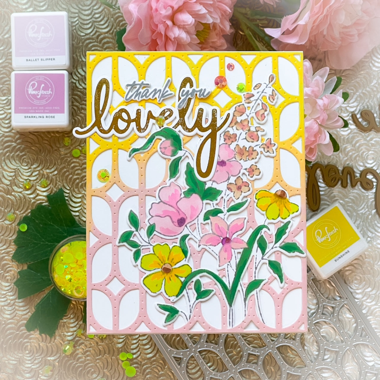 Happy Dance stamp – Pinkfresh Studio