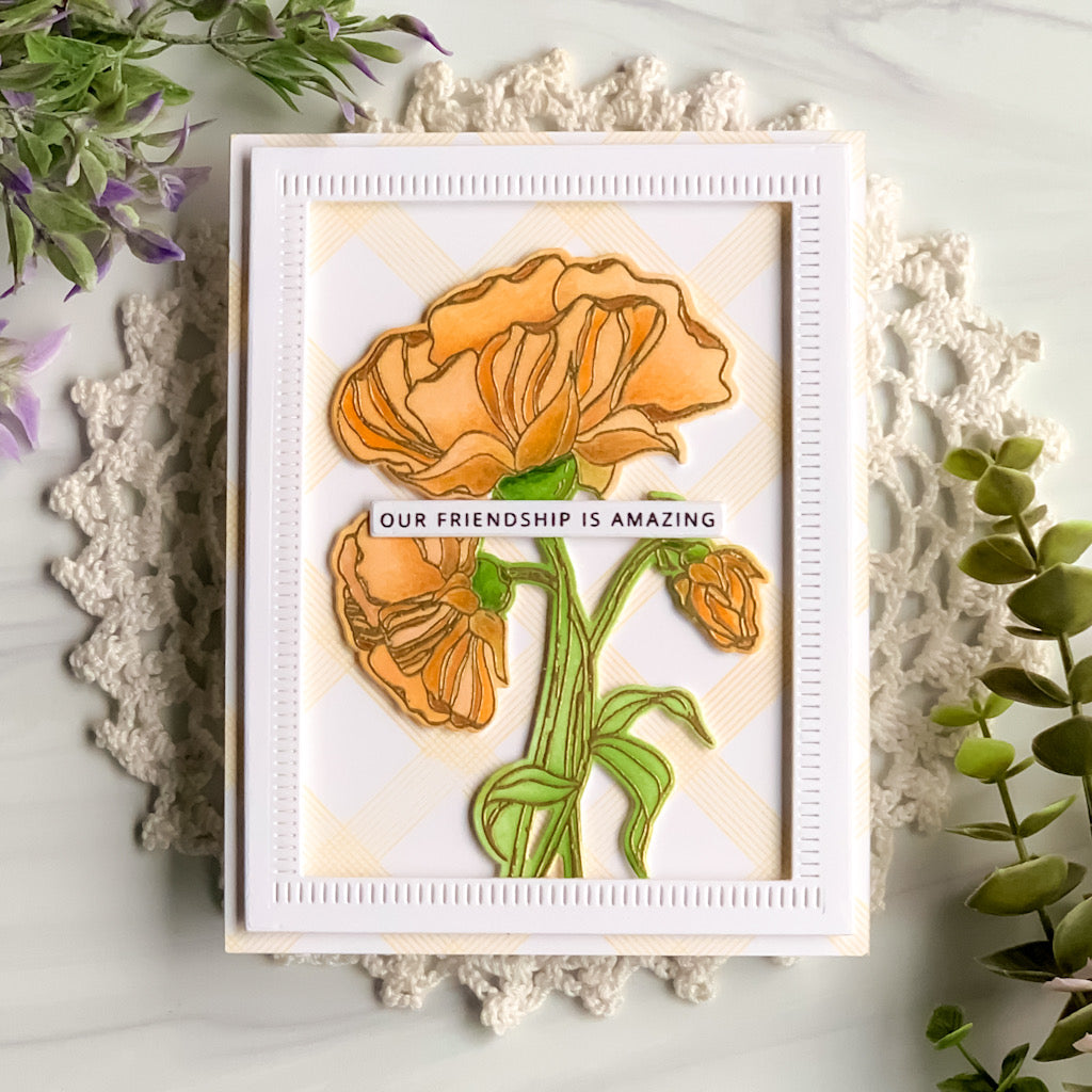 Essentials: Blanket Stitched Rectangle die set – Pinkfresh Studio