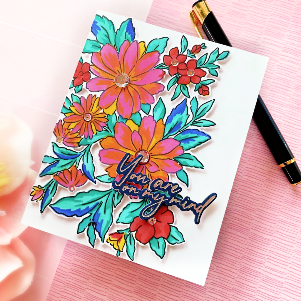 Painted Daisies die