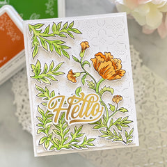 Floral Tiles Coverplate die